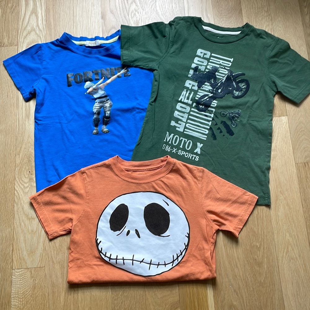 GAP Kids & FORTNITE T-Shirt Bundle - size small & medium